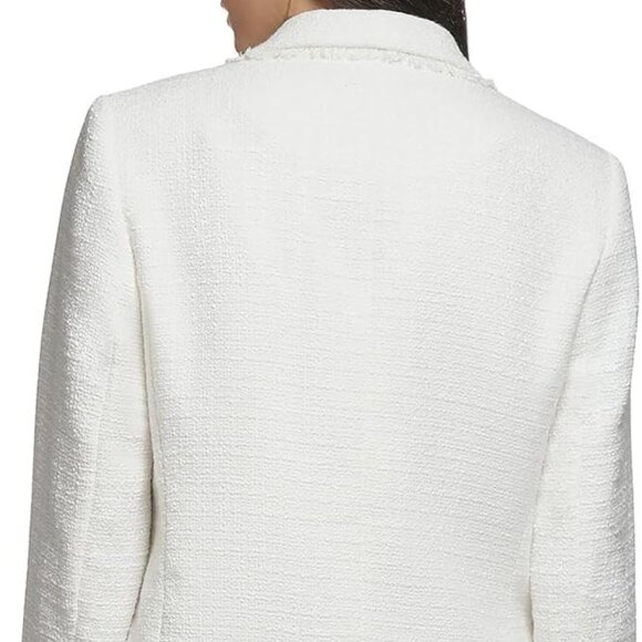 KARL LAGERFELD PARIS Long Sleeve Tweed Jacket - 2 Piece Suit - Picture 2 of 6